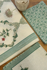 Bedsheets - Handblock queen rajwada print bedsheets