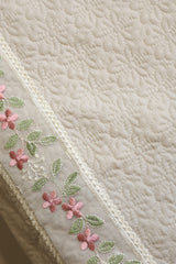 Sofa protector ( meter per) description embroidery