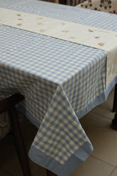 Table cloth - Check embroidery