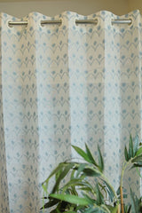 Curtains -Premium embroidered sheer curtain
