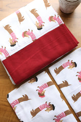 Bedsheets - King daily use border bedsheets