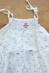 Kids smocked dress 0-3 month