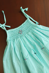 Kids smocked dress 0-3 month