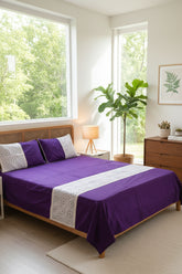 Bedsheets - Premium designer king bedsheets dd lace