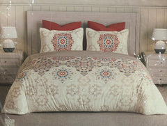 Bedsheets - King premium soft cotton bedsheet Digital Print DD (Radiance)