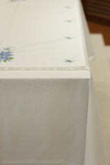 Table cloths - 8 seater cross stitch embroidery