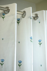 Curtains - Sky Blue Meadow curtains