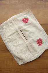 Hakoba and Cross-Stitch Embroidery Tissue Box Cover