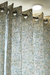 Curtains - Premium kantha print floral opaque curtains prebooking