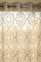 Curtains - Premium Embroidery sheer curtains tamhini prebooking zinnia