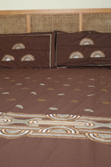 Bedsheets - King premium Machine Embroidery Bedsheet