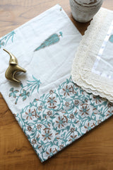 Bedsheets - Queen soft cotton lace bedsheets flora & lace