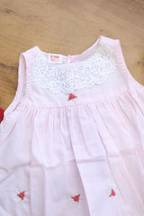 Kids smocked dress 6-10 month - Xmas edition