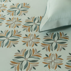 Bedsheets-Premium machine embroidered bedsheets