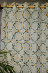 Curtains - Premium embroidery sheer curtains prebooking (description )