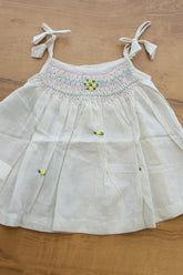 Kids smocked dress 0-3 month