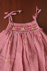 Kids smocked dress 3-6 month