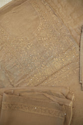 Pure Chikankari Salwar suit - Unstitched