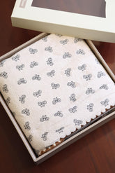 Embroidered & Patterned Premium Bath Towel