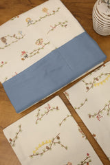 Bedsheets - King daily use border bedsheets