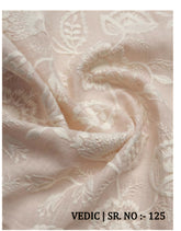 Fabric only Curtains -Premium embroidered designer curtains semi Transparent