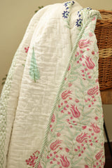 Single Quilt Handblock print