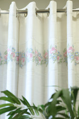 Curtains - Embroidery designer opaque curtains Sonata Drops