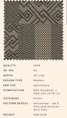 Upholstery fabrics -Tapa