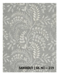 Fabric only Curtains -Premium embroidered designer curtains opaque