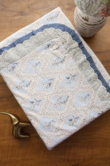 Bedsheets - Premium King soft cotton lace bedsheets majestic