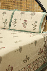 Spread : Handblock Jute Bedspread