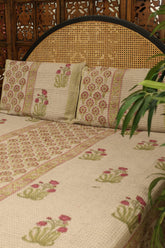 Spread : Handblock Jute Bedspread