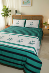 Bedsheets - King Machine embroidery bedsheets MEK