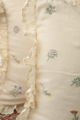 Cushion covers - Ivory Petals 16*16 inches