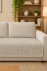 Sofa protector ( meter per) description (Colour sandstone)