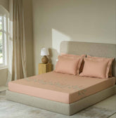 Bedsheet- King Machine Embroidery Bedsheet MEK (san-charm)