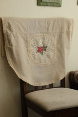 Chair back / sofa back - cross stitch embroidery single pieces