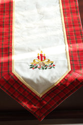 Christmas Embroidered Table Runner