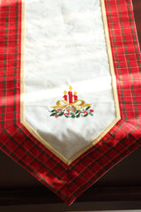 Christmas Embroidered Table Runner
