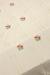 Table Cloth Cross Stitch embroidery - Onam