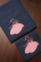 Bedsheets - Single Cross stitch embroidery bedsheets