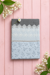 Bedsheets - Premium King soft cotton lace bedsheets majestic