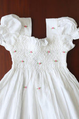 Kids smocked dress 10-12 month
