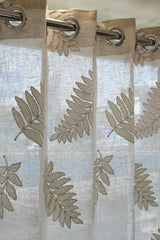 Curtains - Premium Embroidery sheer curtains meher prebooking