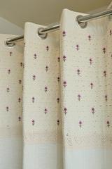 Curtains-Embroiderd Designer opaque curtains Clearance Sale
