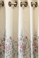 Curtains English floral printed curtains (sheer and opaque) prebooking