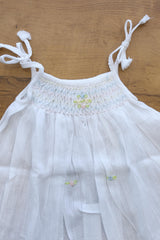 Kids smocked dress 0-3 month