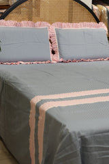Bedsheets - Premium designer king bedsheets dd lace