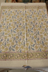Table cloths - 8 seater Handblock printed canvas