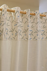 Curtains - Premium designer sheer curtains(semi transparent)